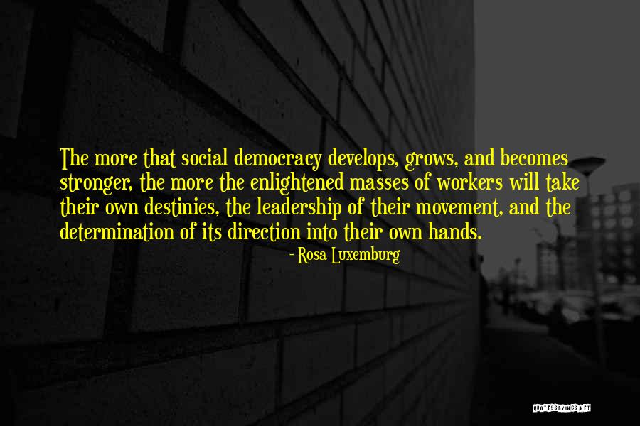 Social Workers Quotes By Rosa Luxemburg Social Workers Quotes By Rosa Luxemburg