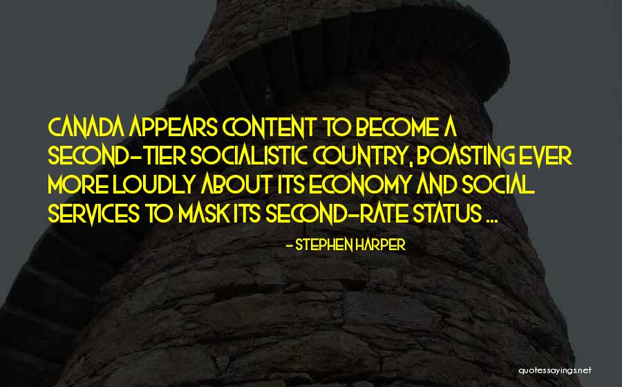 Socialistic Quotes By Stephen Harper Socialistic Quotes By Stephen Harper