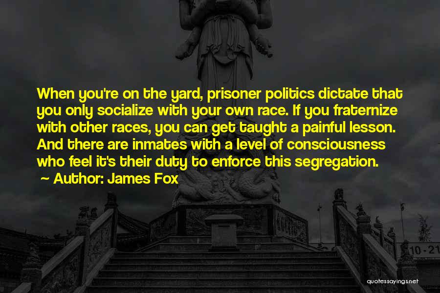 Socialize Quotes By James Fox