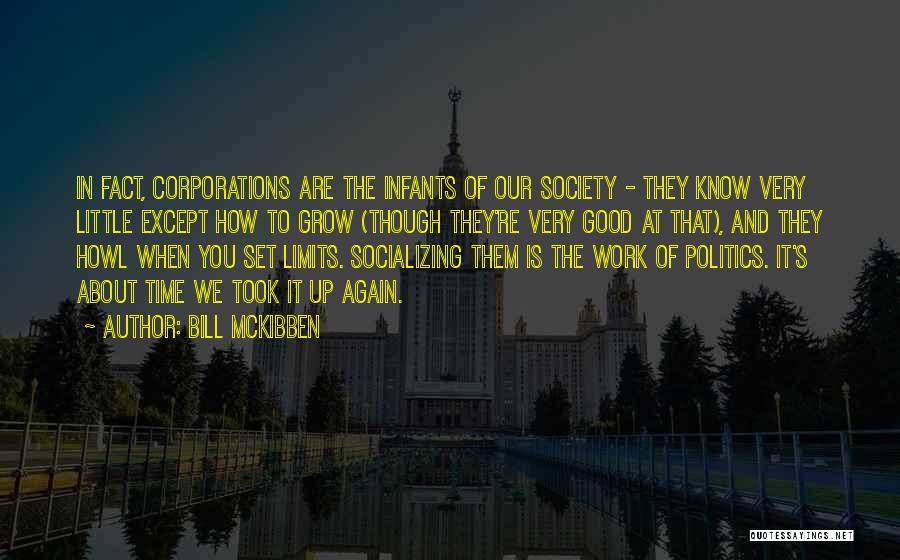 Socializing Quotes By Bill McKibben