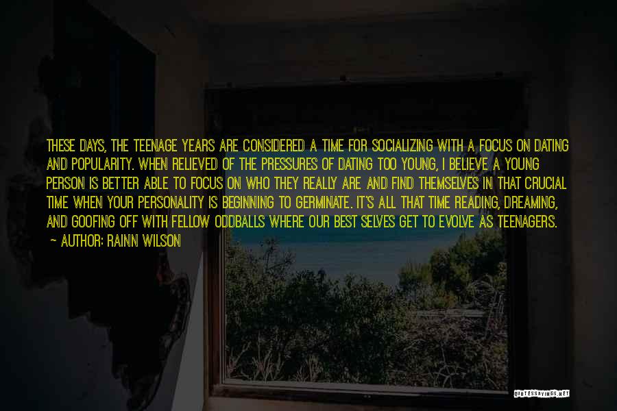 Socializing Quotes By Rainn Wilson