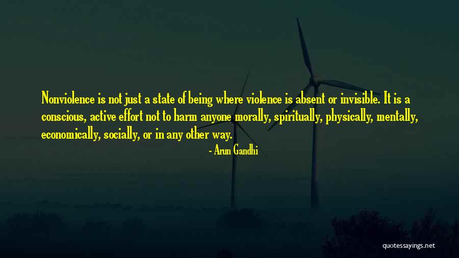 Socially Active Quotes By Arun Gandhi Socially Active Quotes By Arun Gandhi