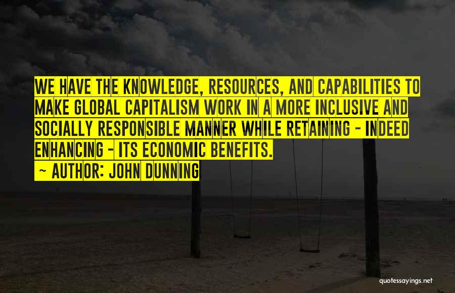 Socially Responsible Quotes By John Dunning