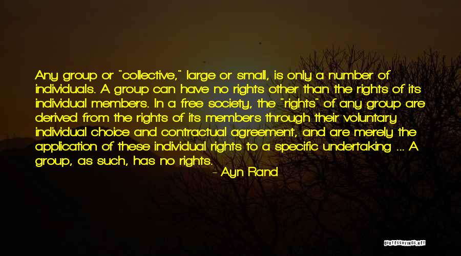 Society And Individual Quotes By Ayn Rand