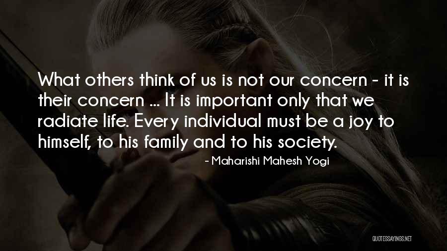 Society And Individual Quotes By Maharishi Mahesh Yogi