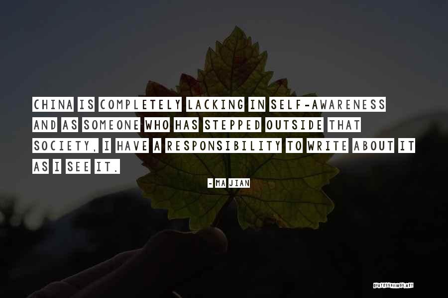 Society And Self Quotes By Ma Jian Society And Self Quotes By Ma Jian