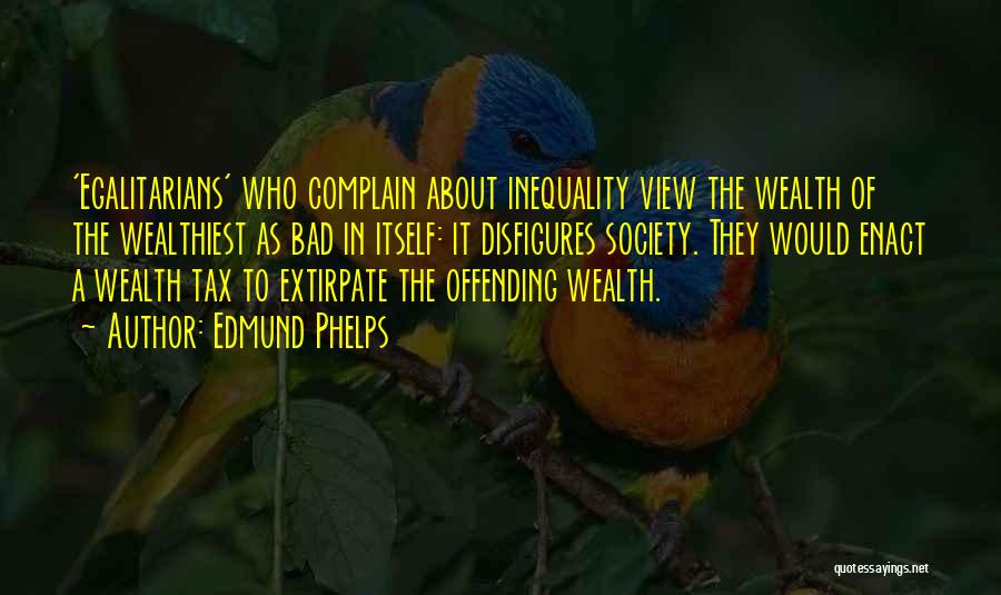 Society Inequality Quotes By Edmund Phelps
