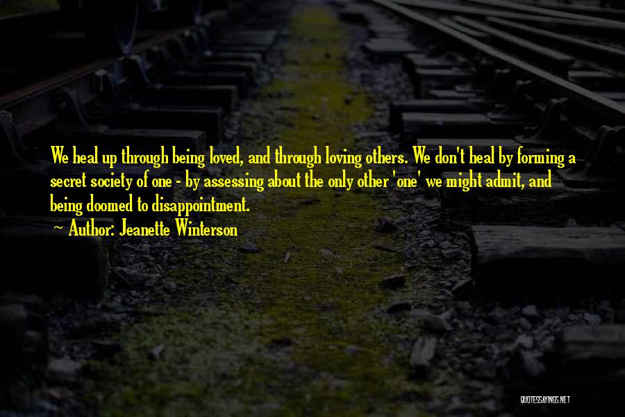 Society Is Doomed Quotes By Jeanette Winterson