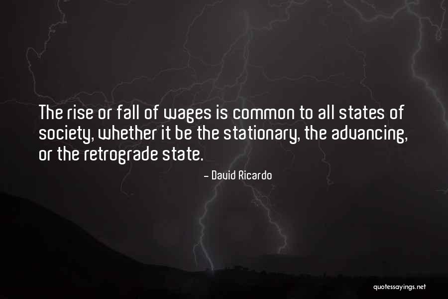 Society Is Quotes By David Ricardo