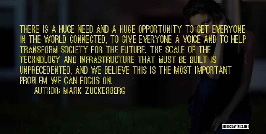 Society Is Quotes By Mark Zuckerberg