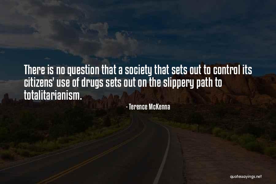 Society Is Quotes By Terence McKenna