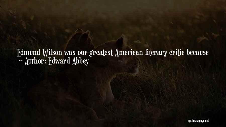 Society Judging Quotes By Edward Abbey