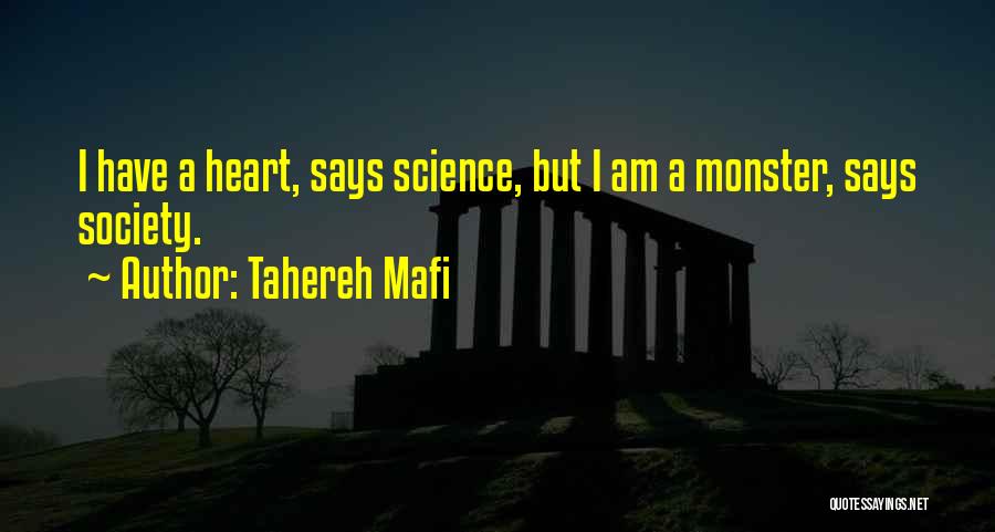 Society Says Quotes By Tahereh Mafi