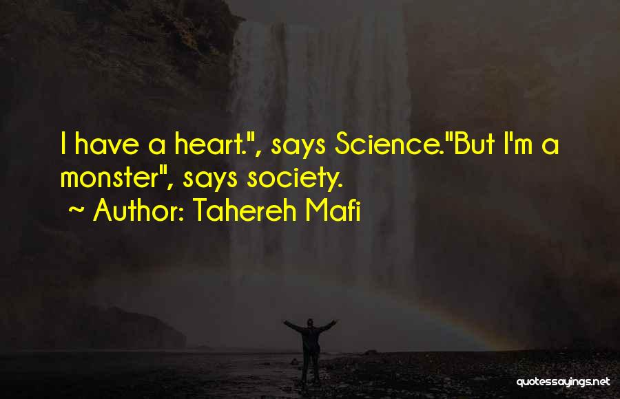 Society Says Quotes By Tahereh Mafi