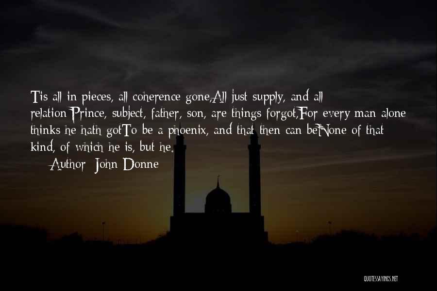 Society Thinks Quotes By John Donne