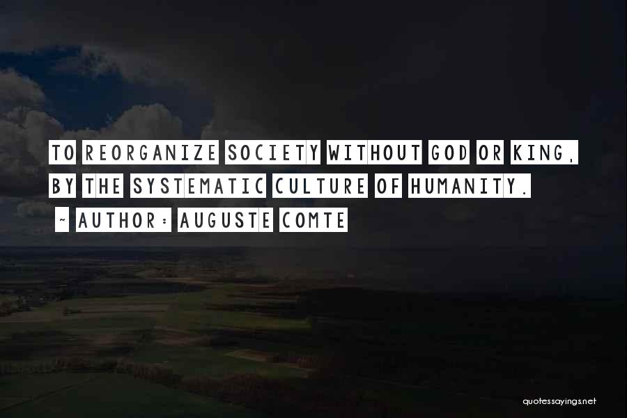 Society Without God Quotes By Auguste Comte