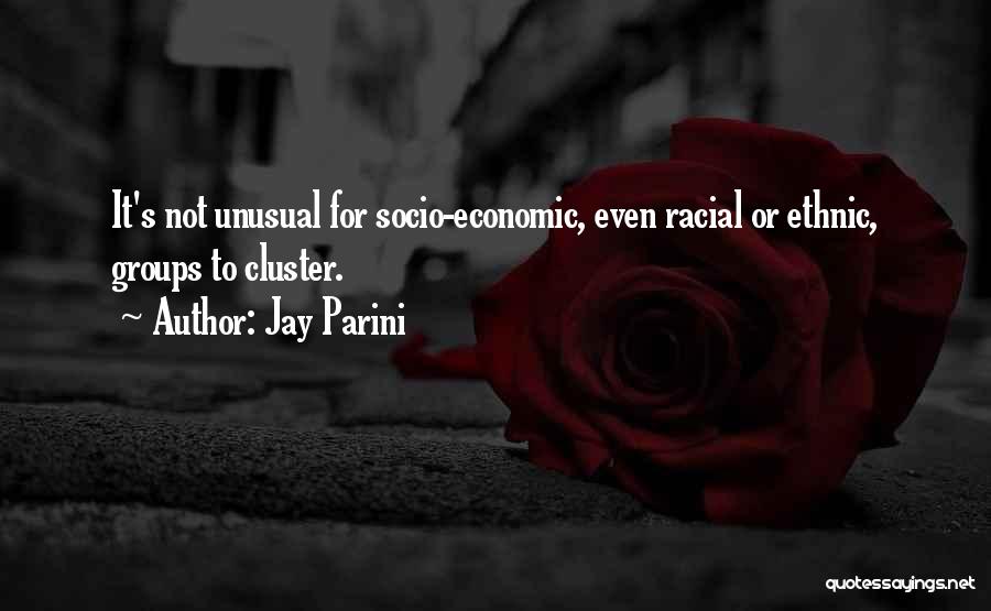 Socio Economic Quotes By Jay Parini