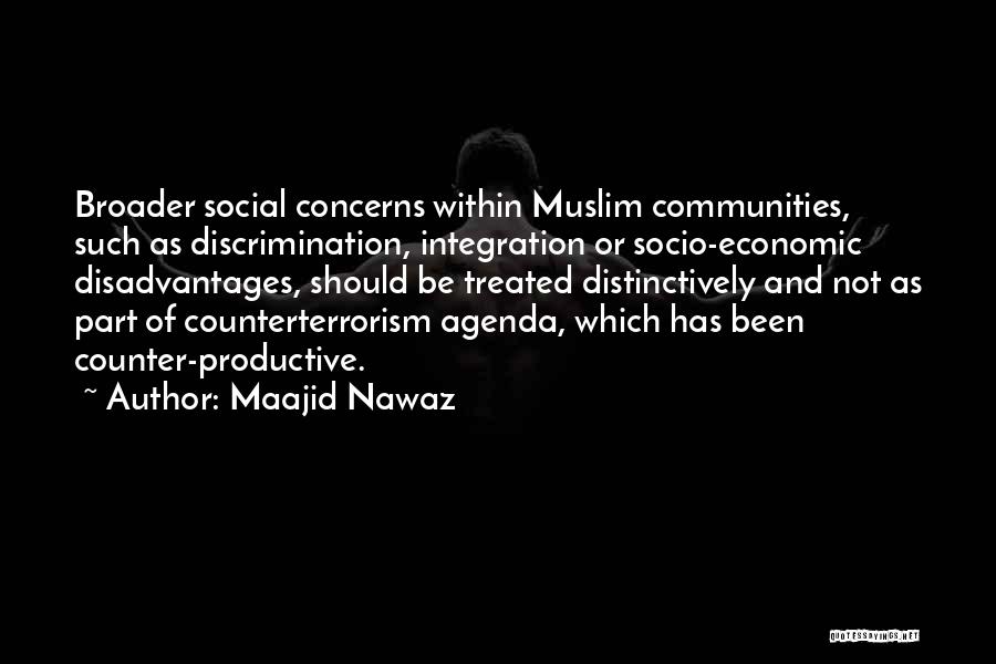 Socio Economic Quotes By Maajid Nawaz