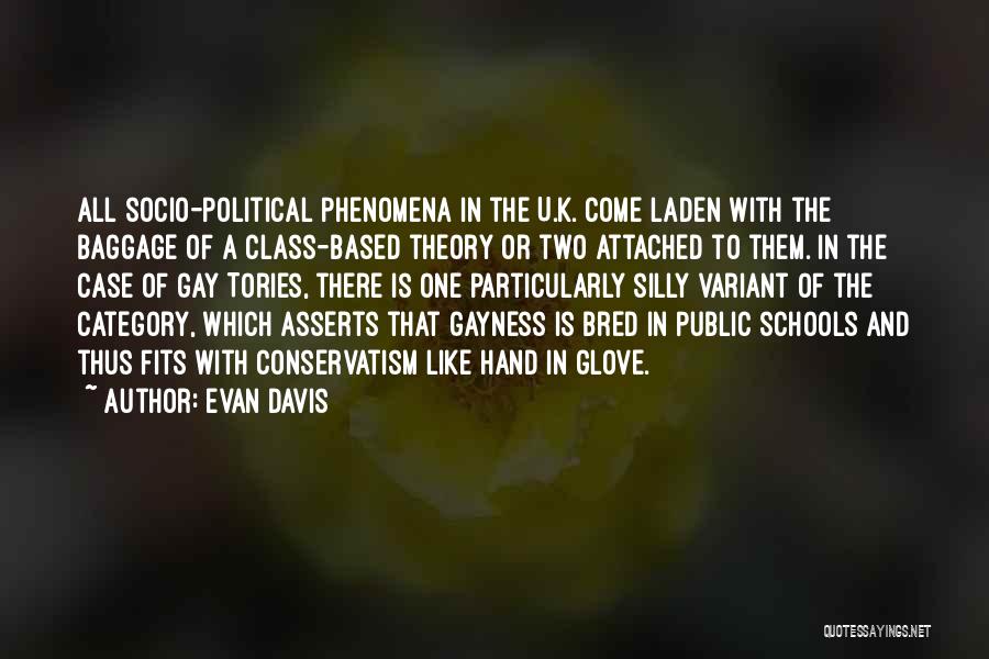 Socio Political Quotes By Evan Davis