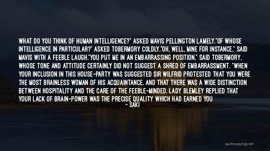 Sociobiology Theory Quotes By Saki Sociobiology Theory Quotes By Saki