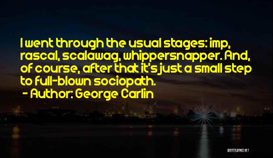 Sociopath Quotes By George Carlin