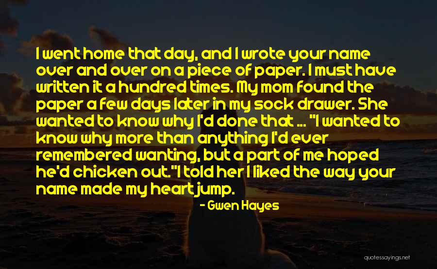 Sock Drawer Quotes By Gwen Hayes Sock Drawer Quotes By Gwen Hayes