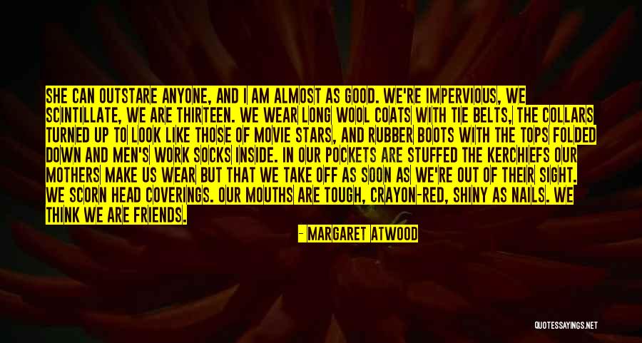 Socks And Friendship Quotes By Margaret Atwood Socks And Friendship Quotes By Margaret Atwood