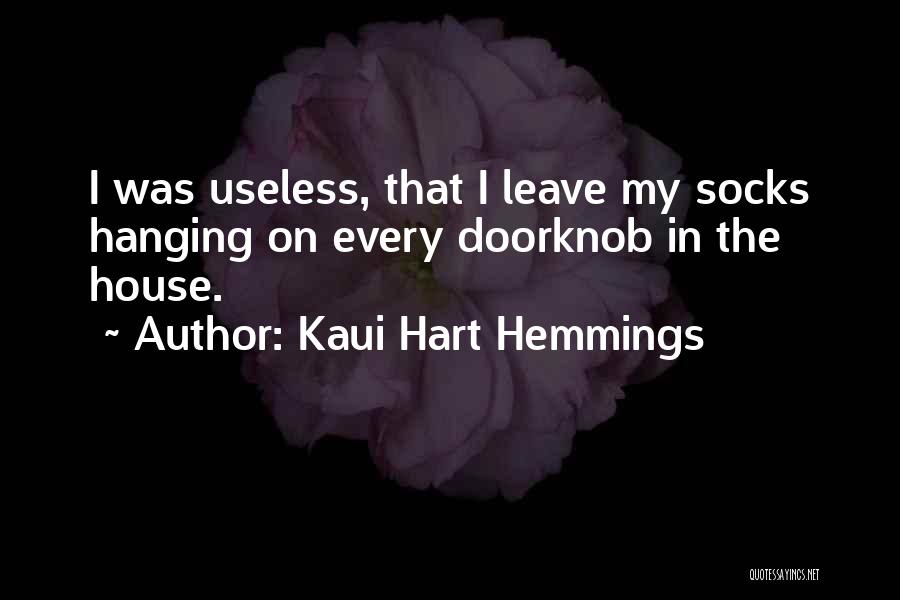 Socks Quotes By Kaui Hart Hemmings