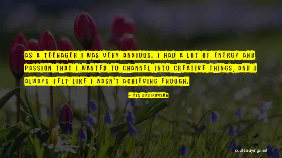 Socolow Susan Quotes By Mia Wasikowska Socolow Susan Quotes By Mia Wasikowska