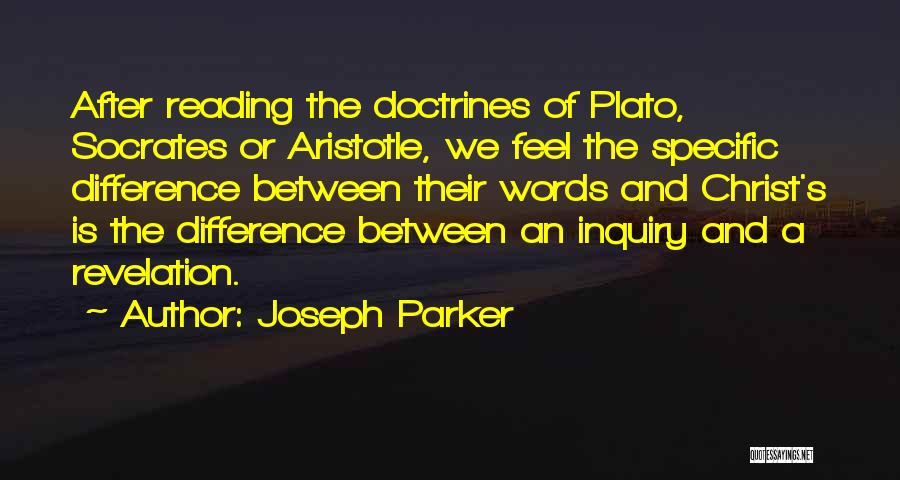 Socrates By Plato Quotes By Joseph Parker