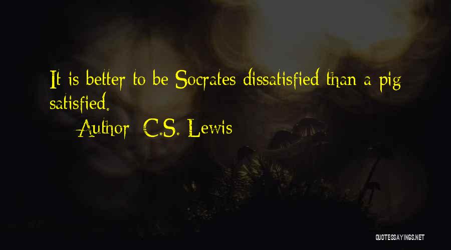 Socrates Philosophical Quotes By C.S. Lewis