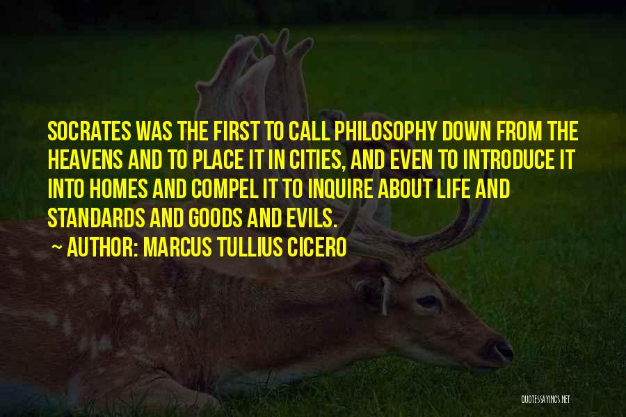 Socrates Philosophy And Quotes By Marcus Tullius Cicero