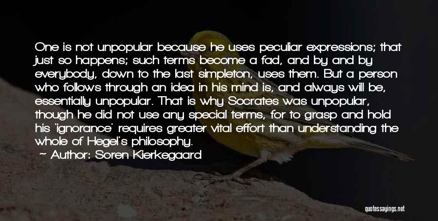 Socrates Philosophy And Quotes By Soren Kierkegaard