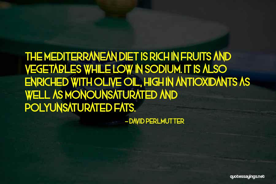 Sodium Quotes By David Perlmutter