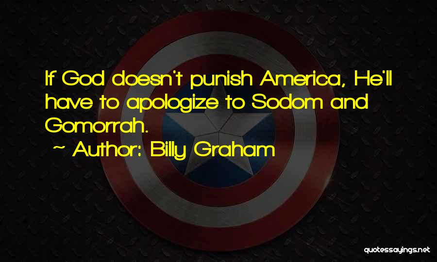 Sodom Gomorrah Quotes By Billy Graham