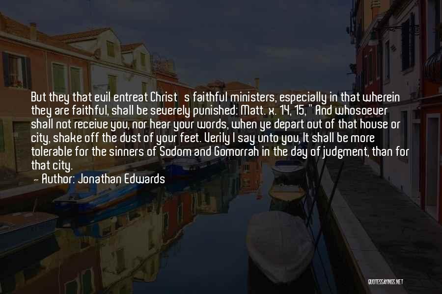 Sodom Gomorrah Quotes By Jonathan Edwards