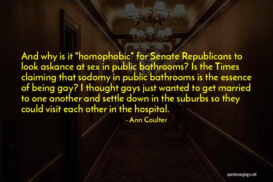 Sodomy Quotes By Ann Coulter Sodomy Quotes By Ann Coulter