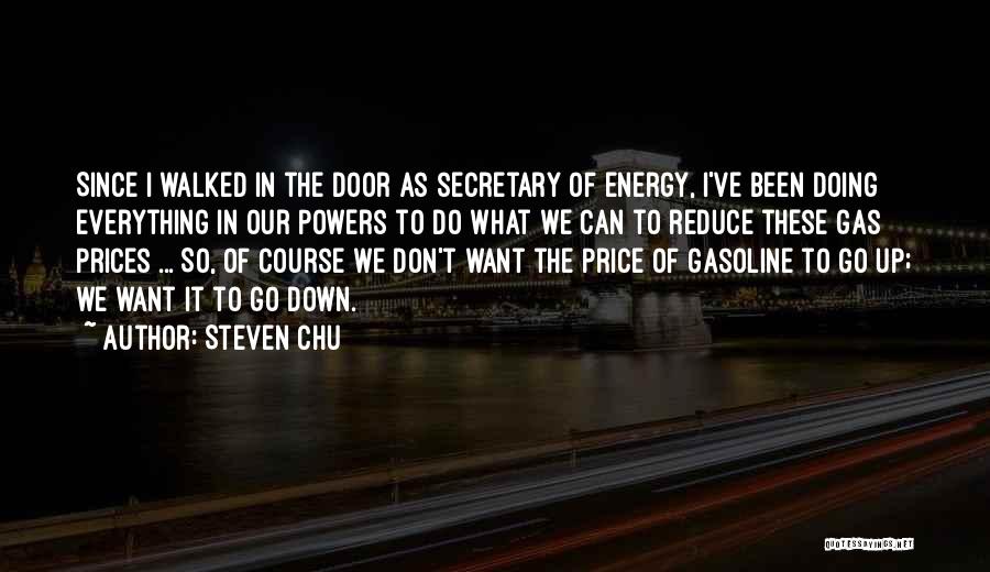 Soenksen Construction Quotes By Steven Chu