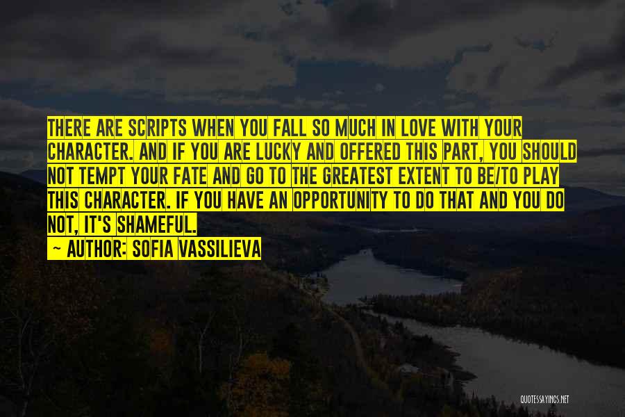 Sofia Vassilieva Quotes 1126496