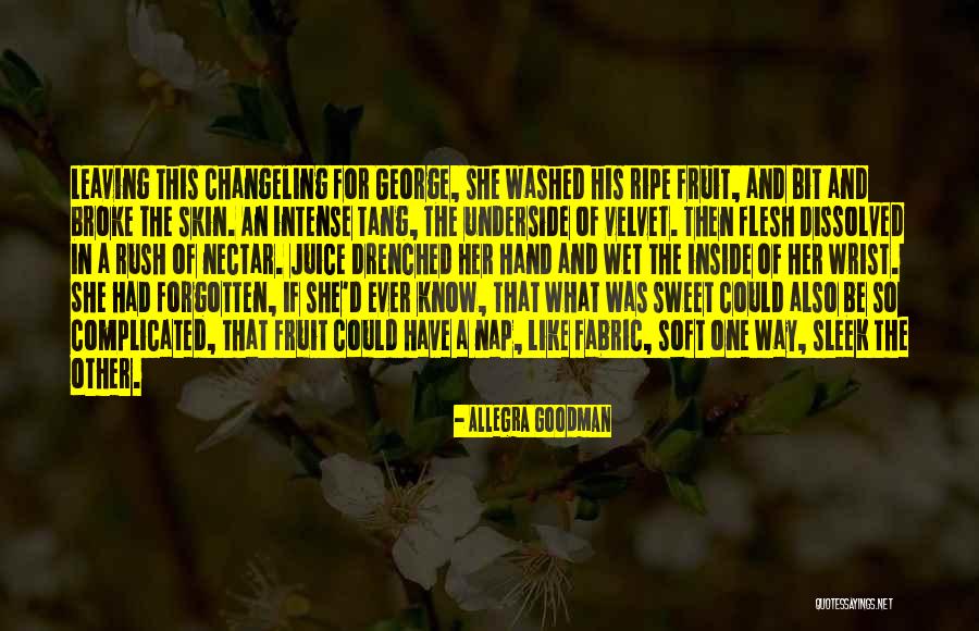 Soft And Wet Quotes By Allegra Goodman Soft And Wet Quotes By Allegra Goodman