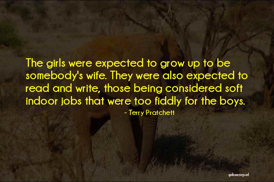 Soft Boys Quotes By Terry Pratchett Soft Boys Quotes By Terry Pratchett