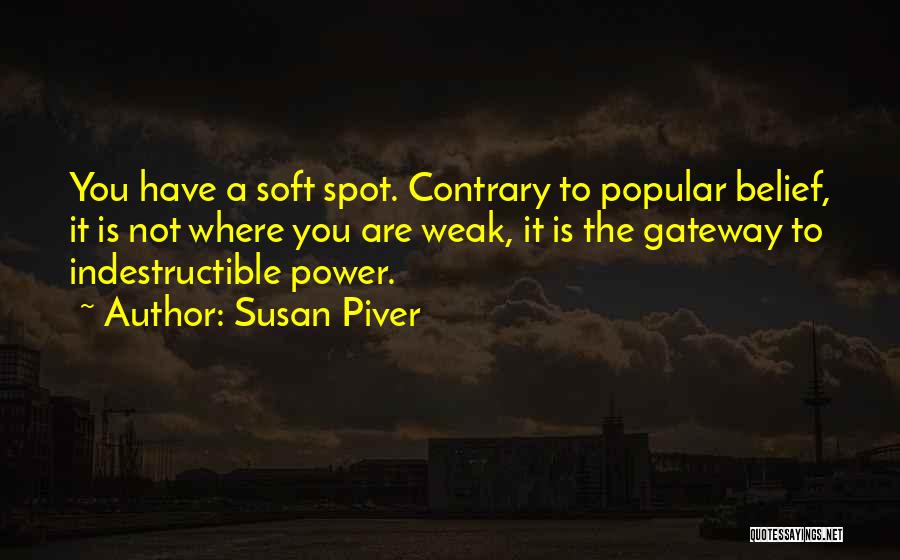 Soft Spot Quotes By Susan Piver