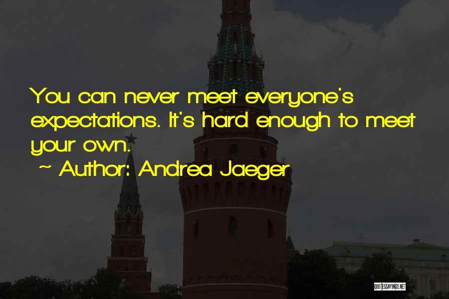 Softball Quotes By Andrea Jaeger