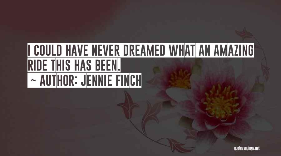 Softball Quotes By Jennie Finch