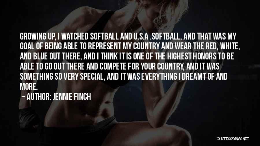 Softball Quotes By Jennie Finch