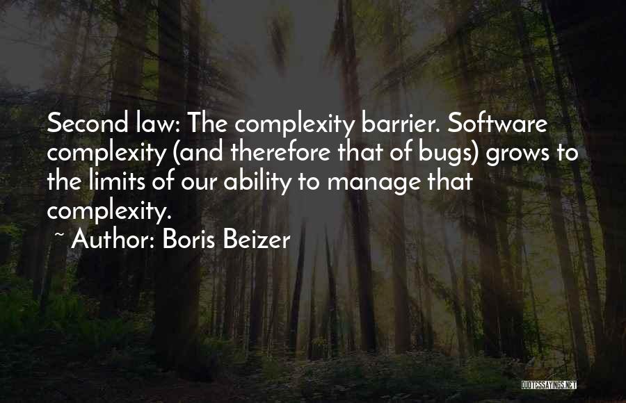 Software Bugs Quotes By Boris Beizer