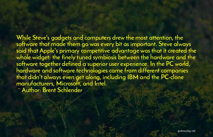 Software Companies Quotes By Brent Schlender