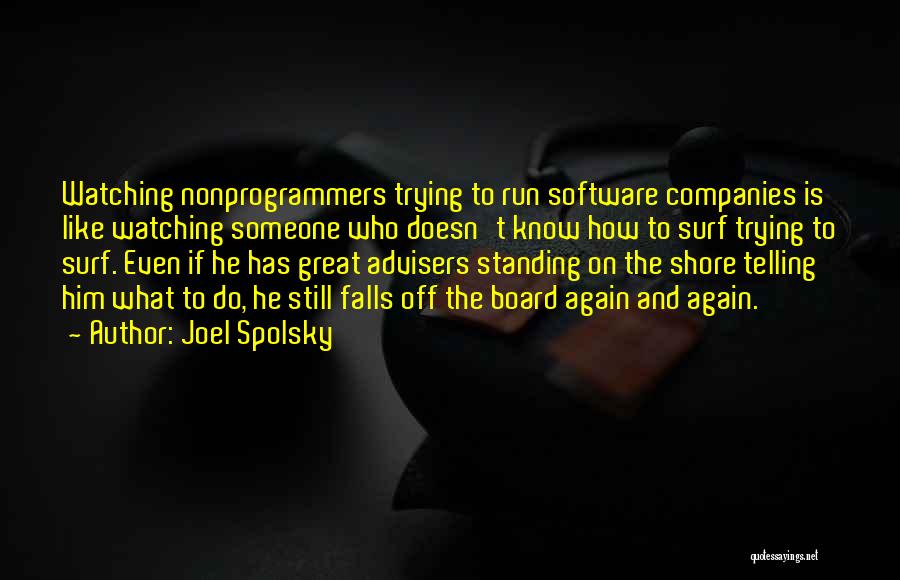 Software Companies Quotes By Joel Spolsky