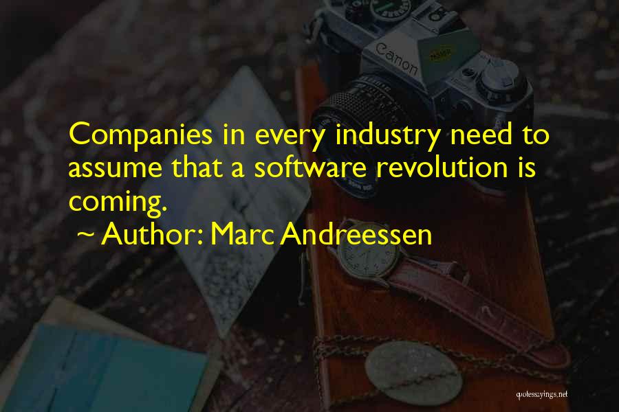 Software Companies Quotes By Marc Andreessen