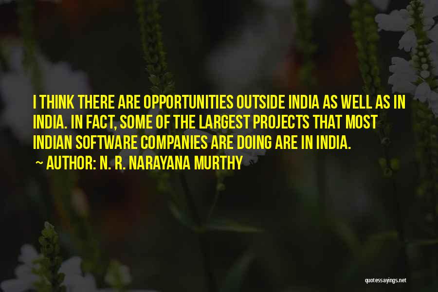 Software Companies Quotes By N. R. Narayana Murthy